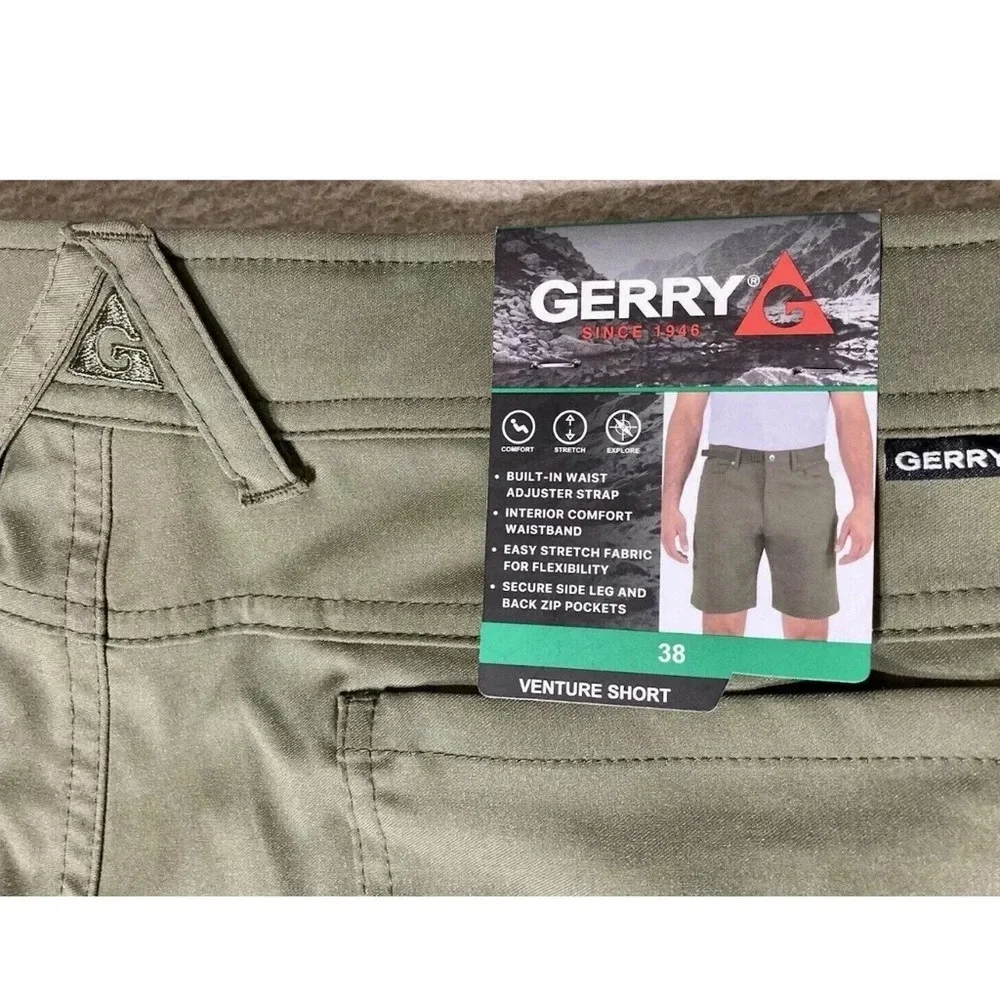 Gerry Mens Venture Shorts Green